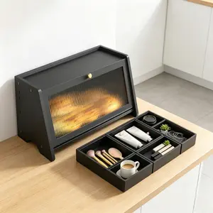 SITAKEYFMHK This Black Bread Box + Organizer Combo Is The Ultimate Holiday Baking Hack!It Keeps My Festive Breads Fresh & The Kitchen Neat!