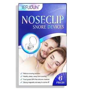 Sefudun Large Nose Nasal Congestion Relief Strips Magnetic Nasal Strips for Sleep Aid Breathing Nasal Strip Starter-Boost Oxygen Intake Reduce Snoring Improve Sleep Sweat Resistant 6 Pieces Kit Daily