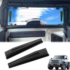 Rear Windshield Heating Wire Protective Decoration Cover/Window Heater Protect Trim Compatible with Ford Bronco 2021-2022,2 count(Non-Destructive Installation)