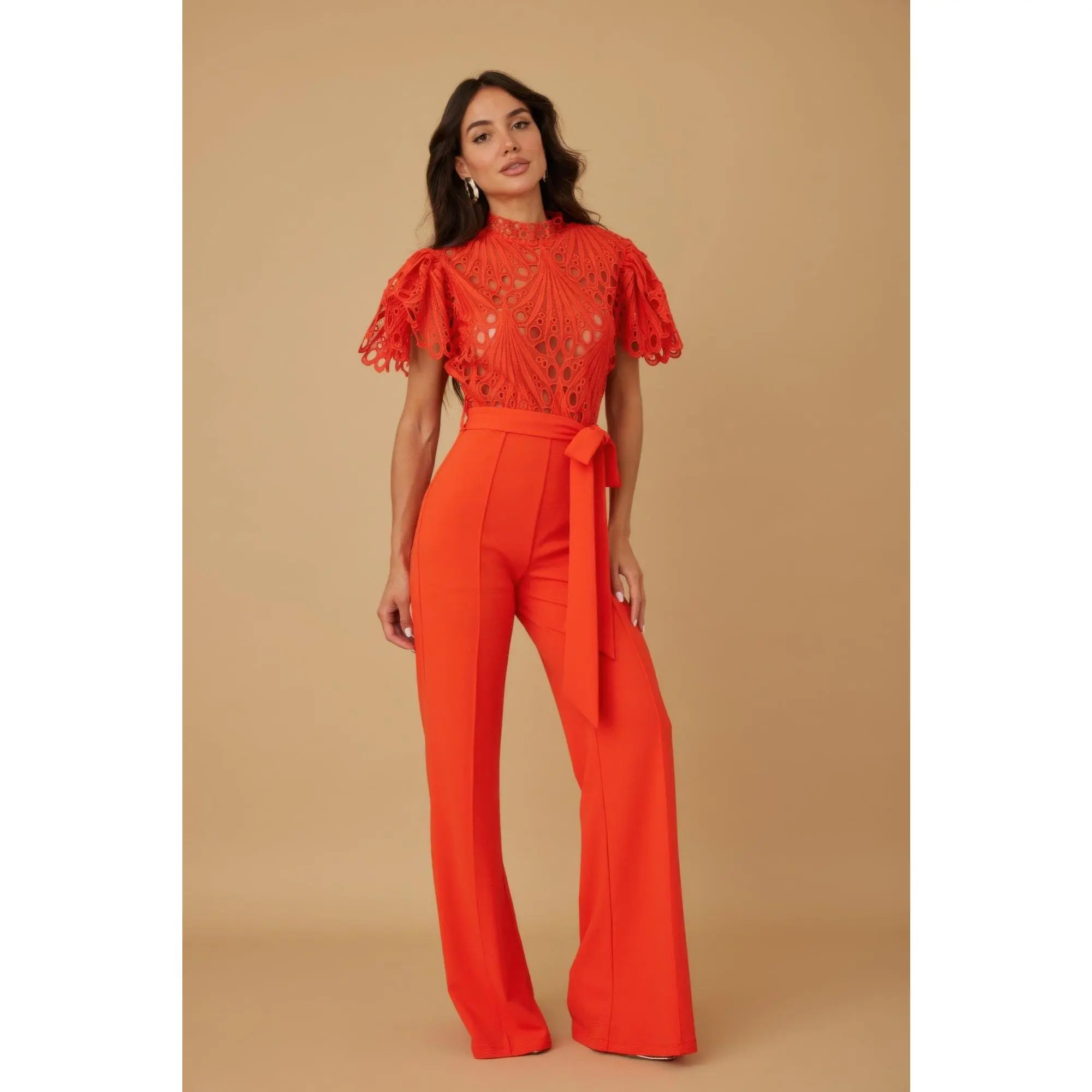 Fashion Crochet Jumpsuit