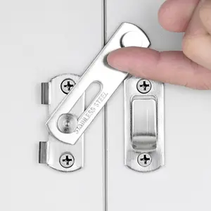 Sliding Barn Door Lock, Stainless Steel Gate Latches Flip Latch Safety Door Bolt Latch Lock