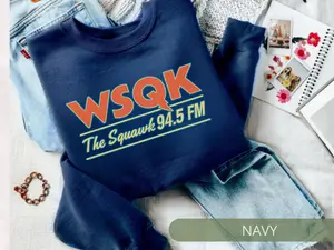 Retro Radio Station Sweatshirt, Vintage 80s Hawkins Graphic Crewneck, Funny Sci-Fi Stranger Things Gift, Unisex Fandom Pullover Unisex T-Shirt, Sweatshirt, Hoodie - Gifts Suitable for Anyone Casual Cotton