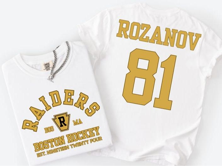 Comfort Color Shirt Ilya Rozanov 81-Boston Raiders Tee, Hudson Williams Connor Storrie Shirt, Heated Rivalry Sweatshirt, Ilya Rozanov Shane Hollander Shirt