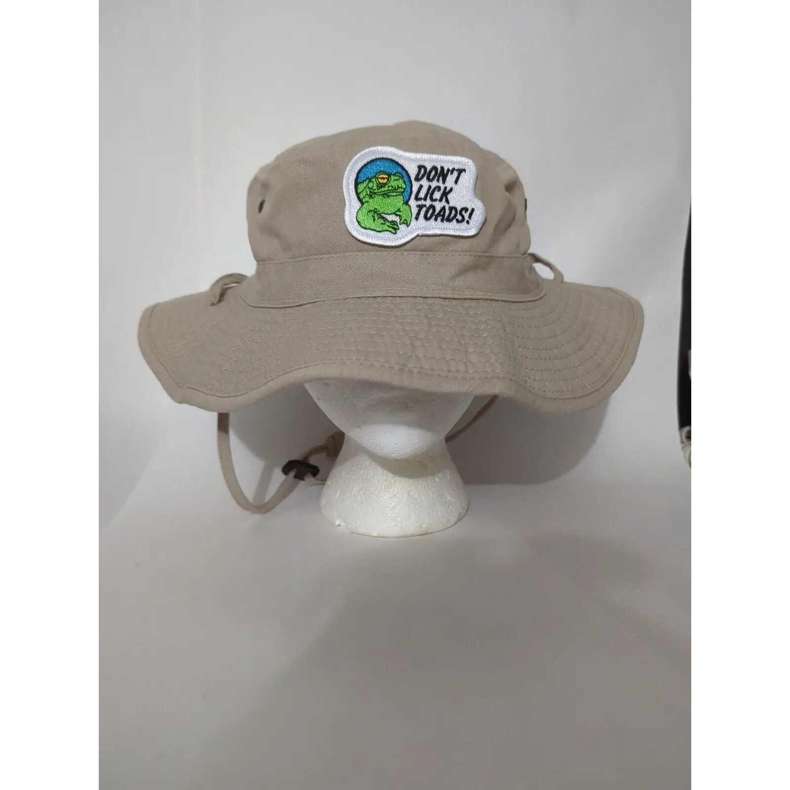 Bufo Alvarius Don't Lick Toads Boonie Hat With Gail Patterson Artwork Sizes S-L