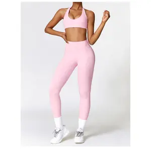 Lady's High-Waisted Brushed Full-Length Leggings - Hip-Lifting, Quick-Drying, Slimming Tight-Fitting Basic Sports Bottoms for Yoga, Running, Outdoor Wear