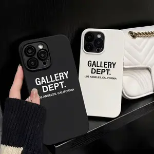 GALLERY DEPT. Themed Phone Case Premium Matte Texture, Streetwear Style, Protection, Shockproof, Anti-Drop, Anti-Fingerprint For IPhone 15-17, Pro Max, Pro, Plus, Protection Safety