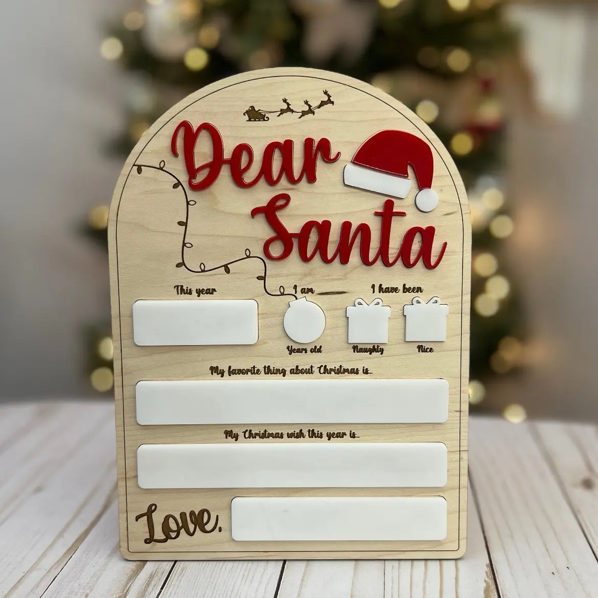 Dear Santa- Children Annual Christmas Board