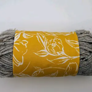 Skein Snuggie - Yellow floral