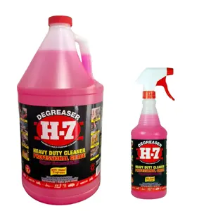 H-7 Heavy Duty Degreaser 1 Gallon / 32 Oz | Professional Concentrated Cleaner for Engines, Tires & Grease Removal