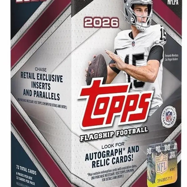 2026 Topps Flagship Football Blaster Box!