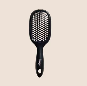 L'ANGE HAIR - Detangling Vented Brush Flexible Bristles - Multi Purpose, Flexible Bristles, Detangles Easily, Gentle Glide to Reduce Breakage, Ergonomic for In-Shower Use, All Hair Types & Sensitive Scalps, Anti Tangle Brush, Multi Purpose Brush