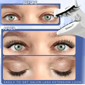 Magnetic Lash Set 5 Pairs with 1 Clip No Glue Required Reusable Natural False Lashes for Eyelashes Makeup Cosmetic DealsforYoursdays