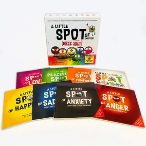 A Little SPOT of Emotion Box Set (8 Books: Anger, Anxiety, Peaceful, Happiness, Sadness, Confidence, Love, & Scribble Emotion)