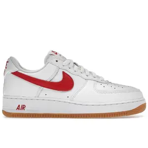 Nike Men's Air Force 1 '07 Low Color of the Month University Red Gum, from StockX