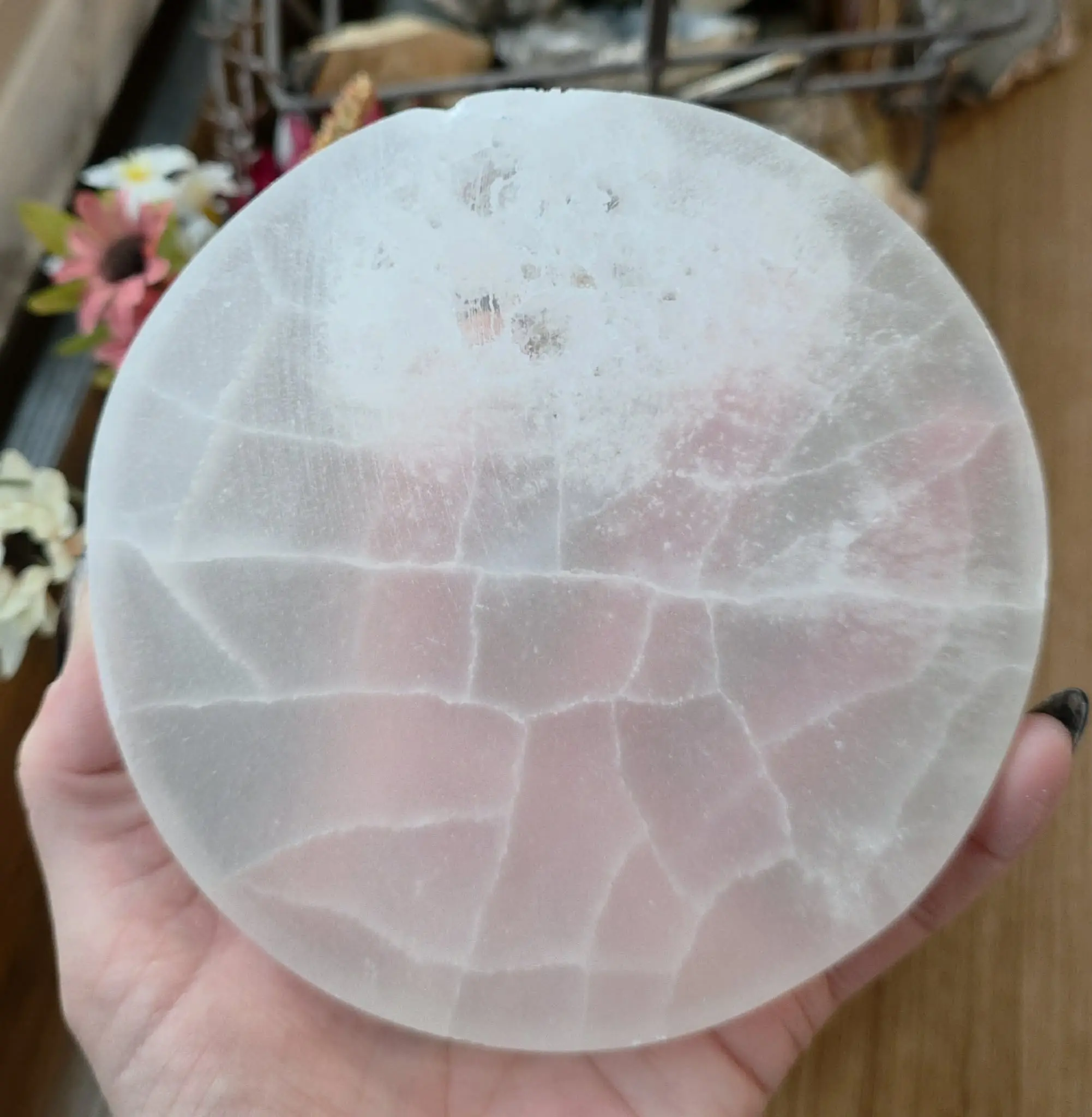Selenite Plate Selenite Plate