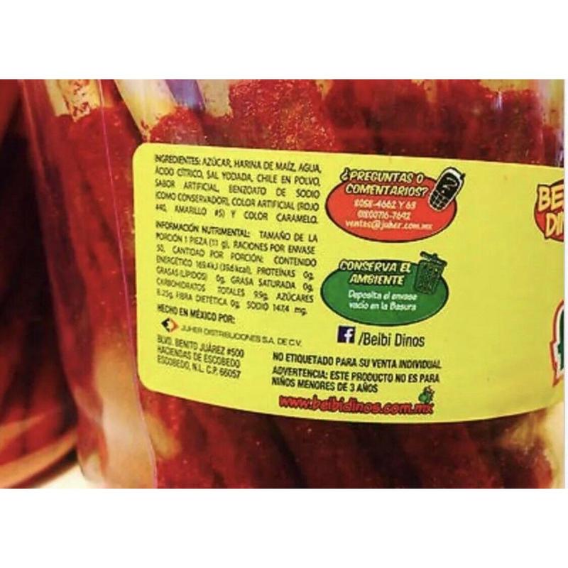 Tarugos Tamarindo Con Chile Mexican Tamarind Candy 50 Pcs 550g