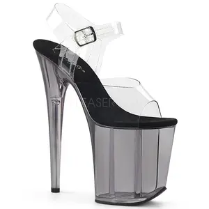 8 Inch Heel FLAMINGO-808T Smoke