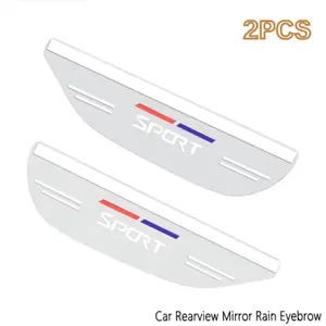 Car Rearview Mirror Rain Guard, Cartoon Universal Window Deflector, Anti-Fog Waterproof Dustproof Reflective Protection, Car Safety Accessories
