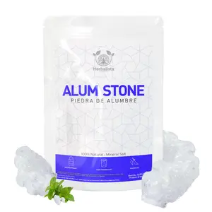 Alum Stone (Piedra de Alumbre) 8 oz (226 g), Natural Mineral Crystal for Personal Care, Gentle Deodorizing Stone for Underarms and Feet, Ideal for Shaving & Daily Body Care, Smooth Refreshing Feel