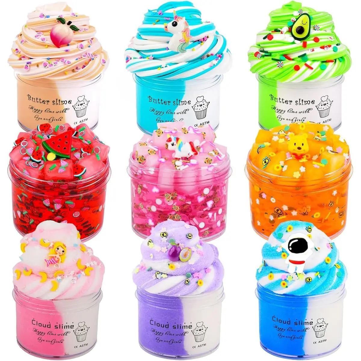 C-9 Pack Slime (6 Butter + 3 Jelly Cube)