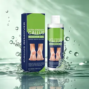 Callus Remover Spray for Feet 3.39 fl oz (100 ml) – Foot Exfoliating Spray for Dry & Cracked Heels, Dead Skin Remover, Softens Rough Skin, Leaves Feet Smooth & Soft