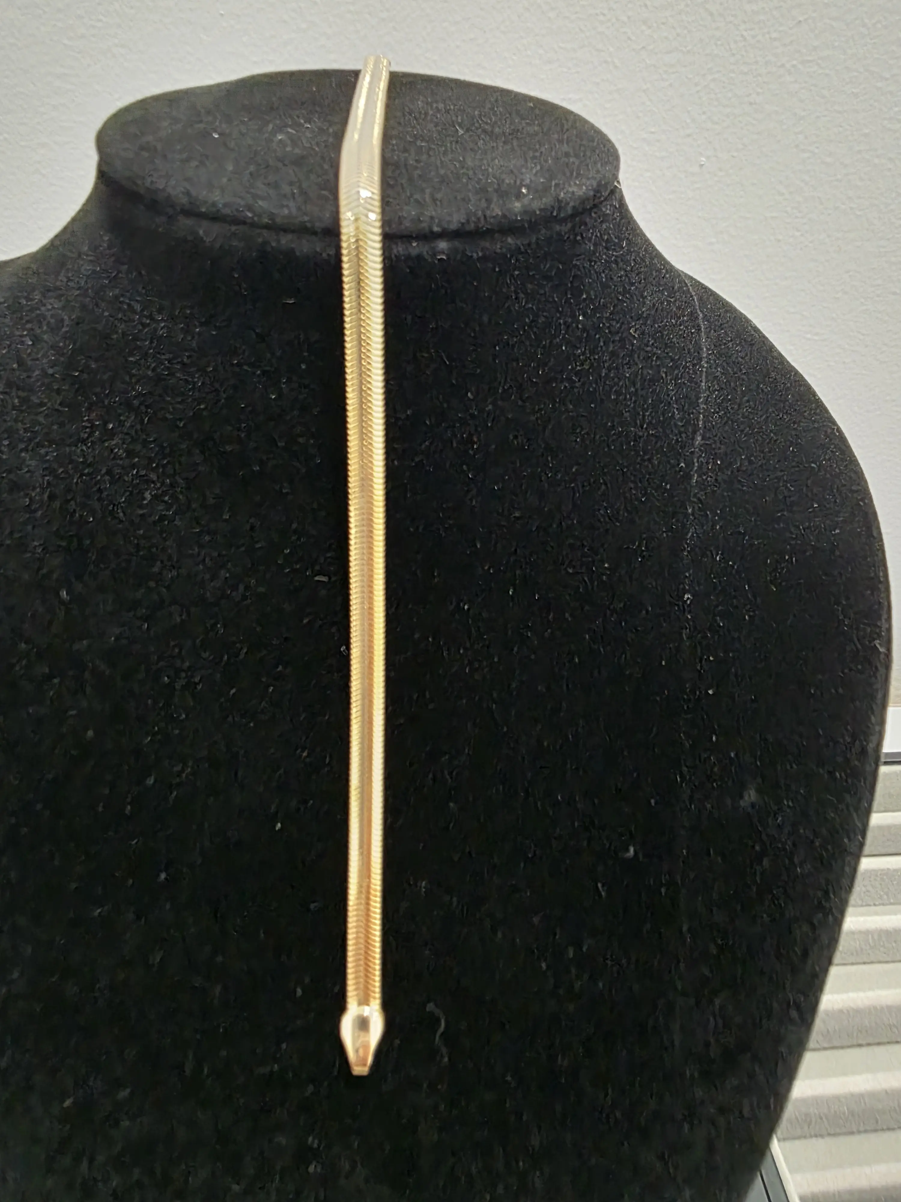 14k Gold snake link Bracelet