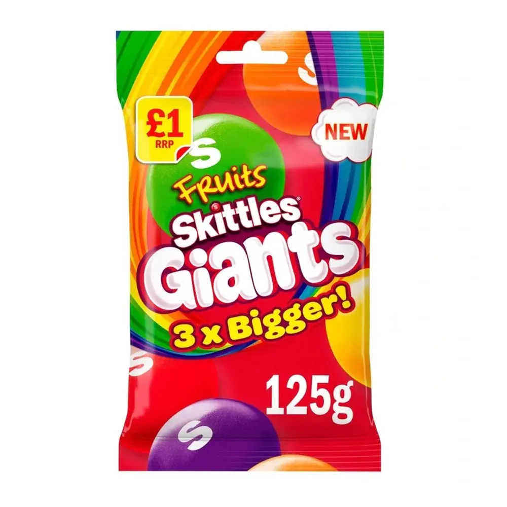 Skittles Giants (100g) (UK) Skittles Giants (100g) (UK)