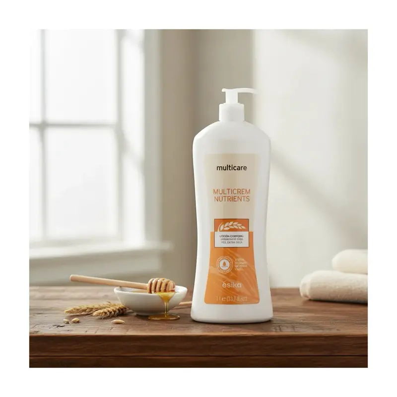 Esika Crema Multicare Multicrem Avena, Trigo, Miel 1litro