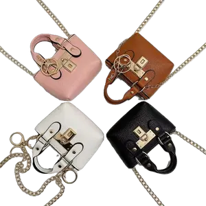 Women's Metal Chain Shoulder Crossbody Mini Bag-New Stylish Lightweight Tote Bag