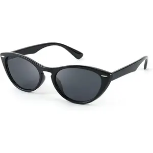 Retro cat-eye sunglasses for men and women, retro small sunglasses