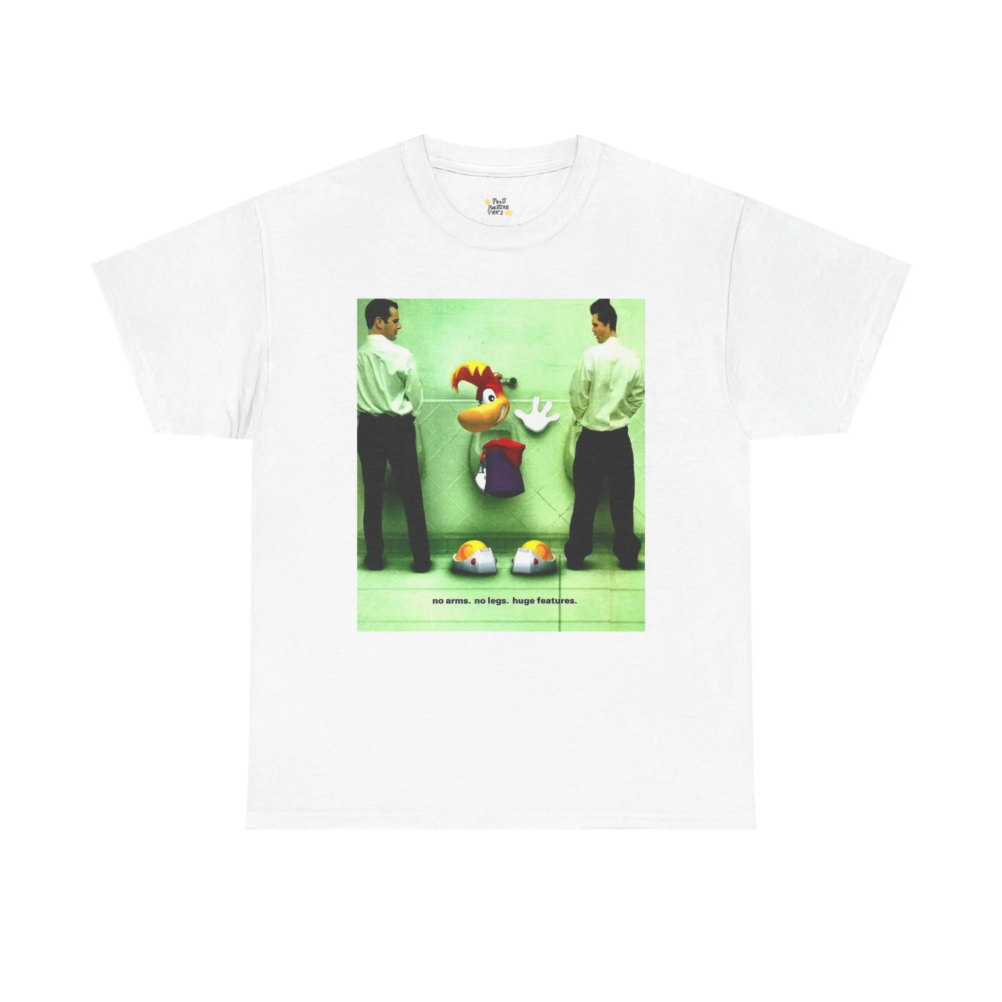 Funny Vintage Videogame Rayman Graphic T-Shirt | Retro Rayman Graphic