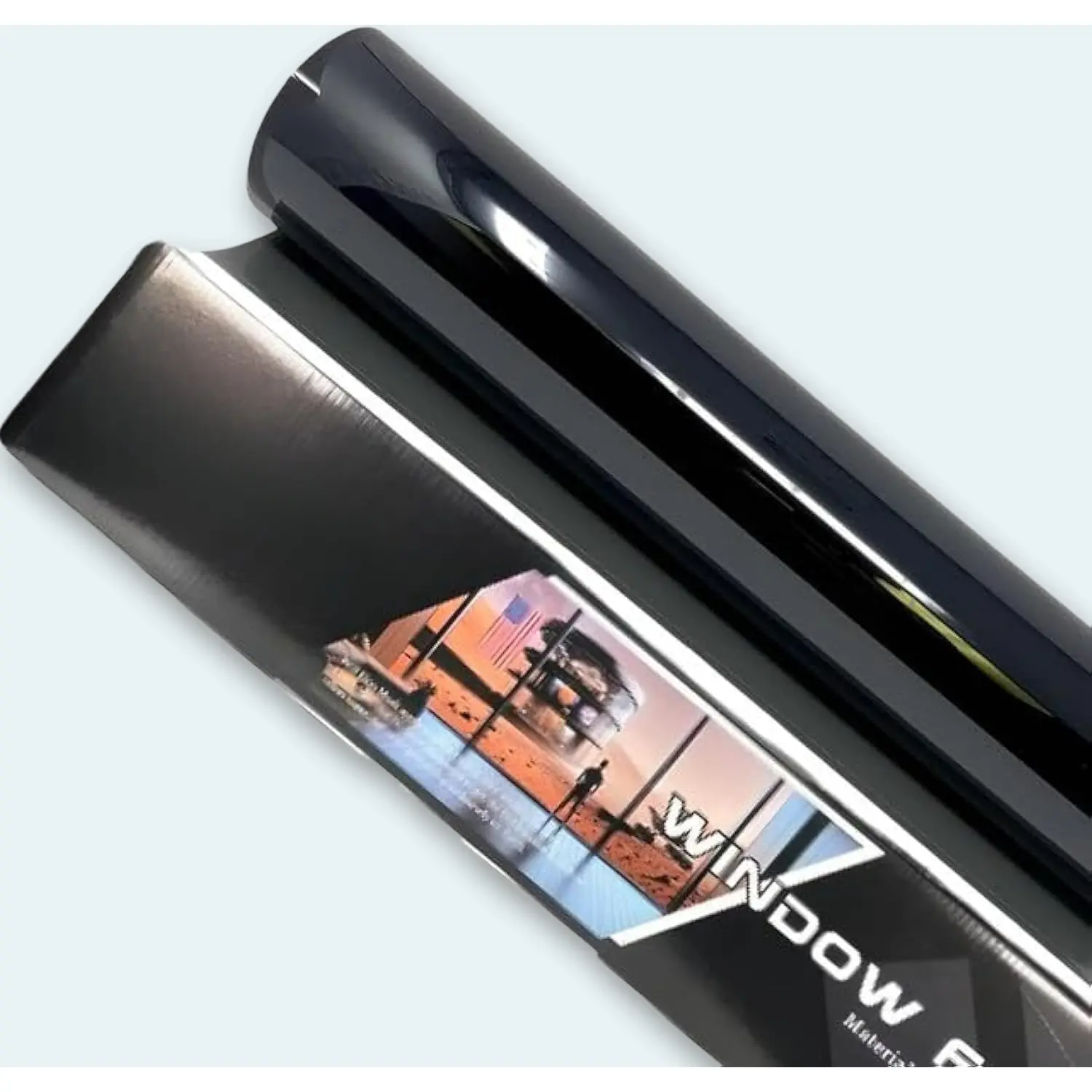 35% Premium Carbon Automotive Car Window Tint Film - 20in x10FT 2PLY Charcoal, UV Heat Blocking Pro Grade Car Accessories for Easy Shrink Application