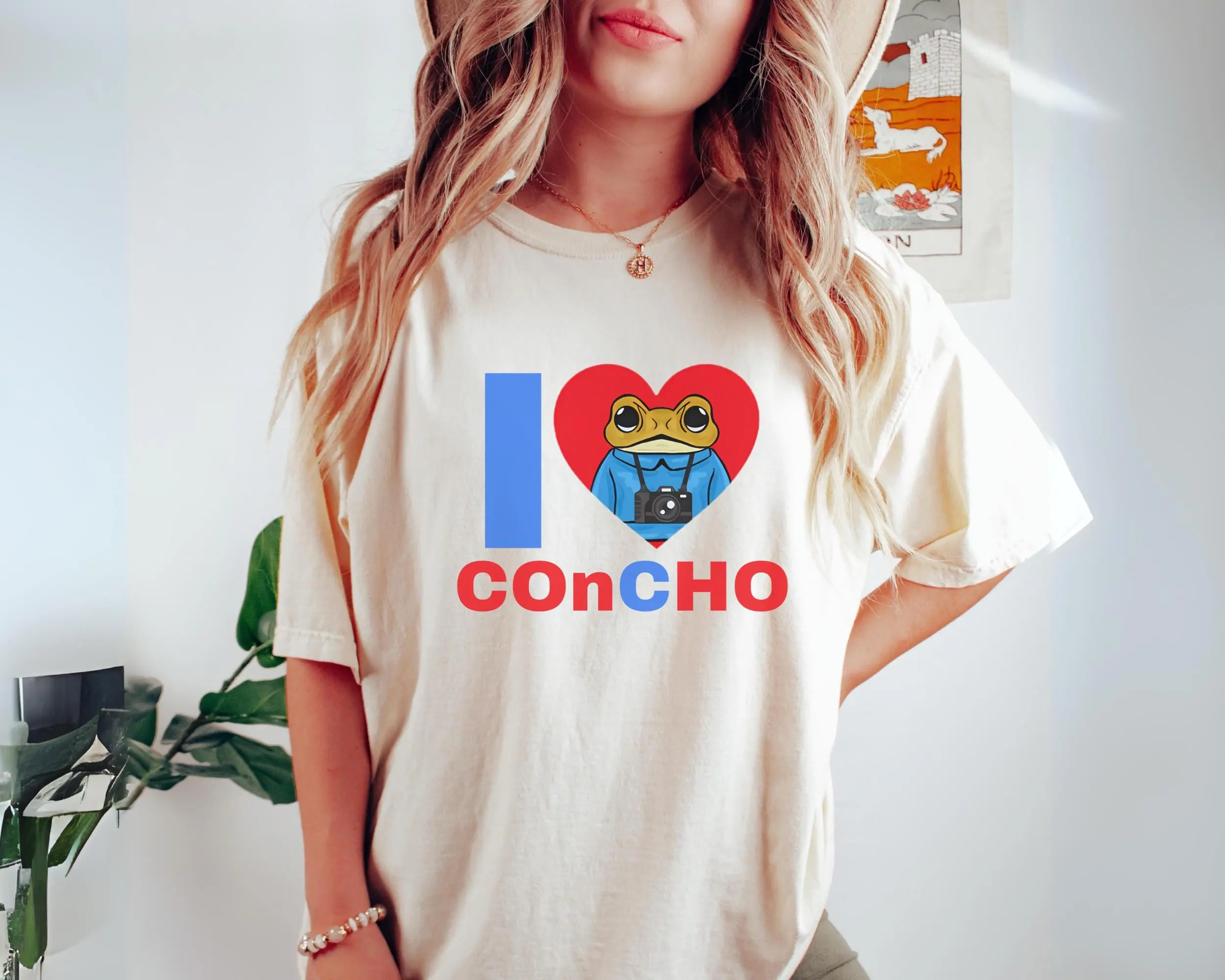 Bad Buny Shirt, Best Album 2025, I Love Concho Shirt, Puerto Rico Merchandise, Fan Outfit, Valentines Gift Breathable Comfort