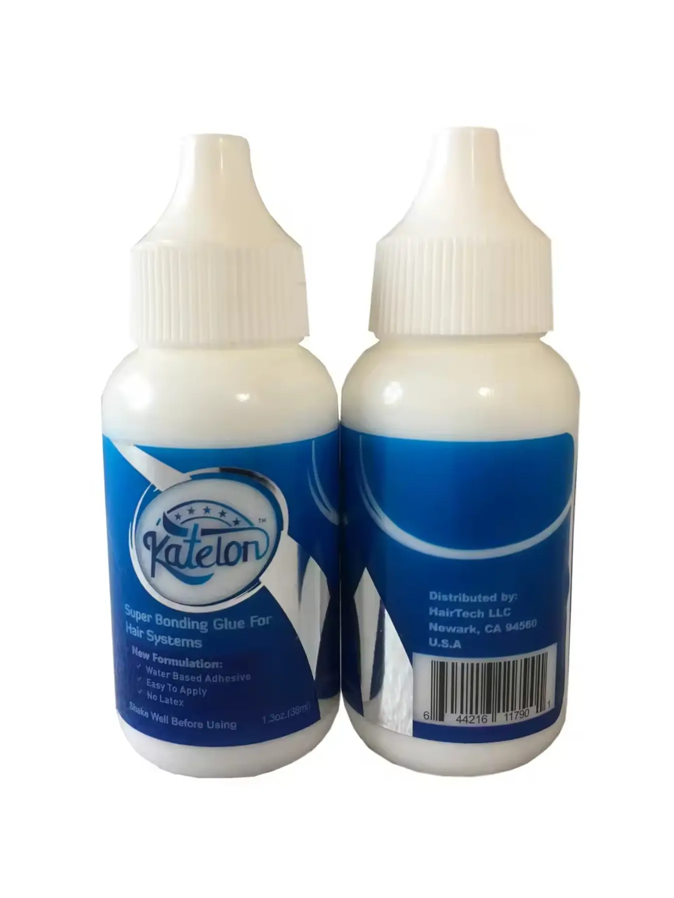 1 Bottle 1.3 Oz (38ml) Katelon Super Adhesive Hair Replacement Adhesive - Wig Bonding Glue for Lace Wigs & Toupees, Strong Hold & Invisible, Wig Glue, Lace Wig Essential, Strong Hold Glue, Hair Lace Glue