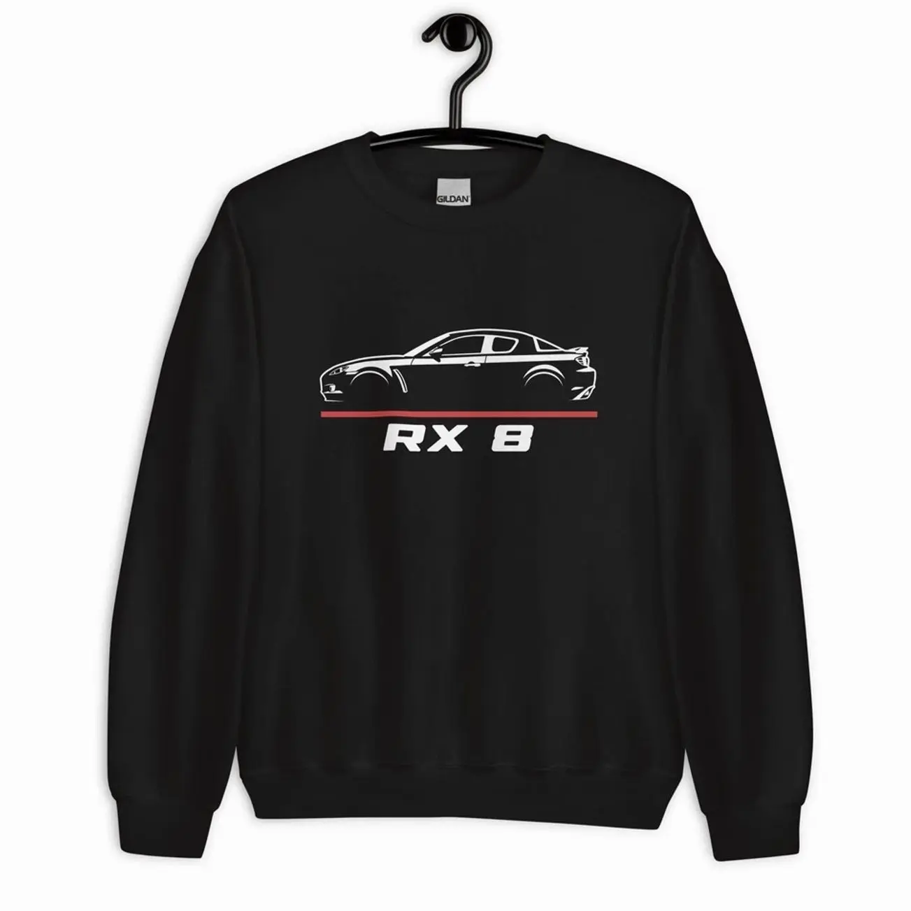 Vintage JDM Classic Mazda RX 8 Car Owners Birthday Gift Silhouette Unisex T-Shirt Sweatshirt Hoodie, Gift for Car Lovers