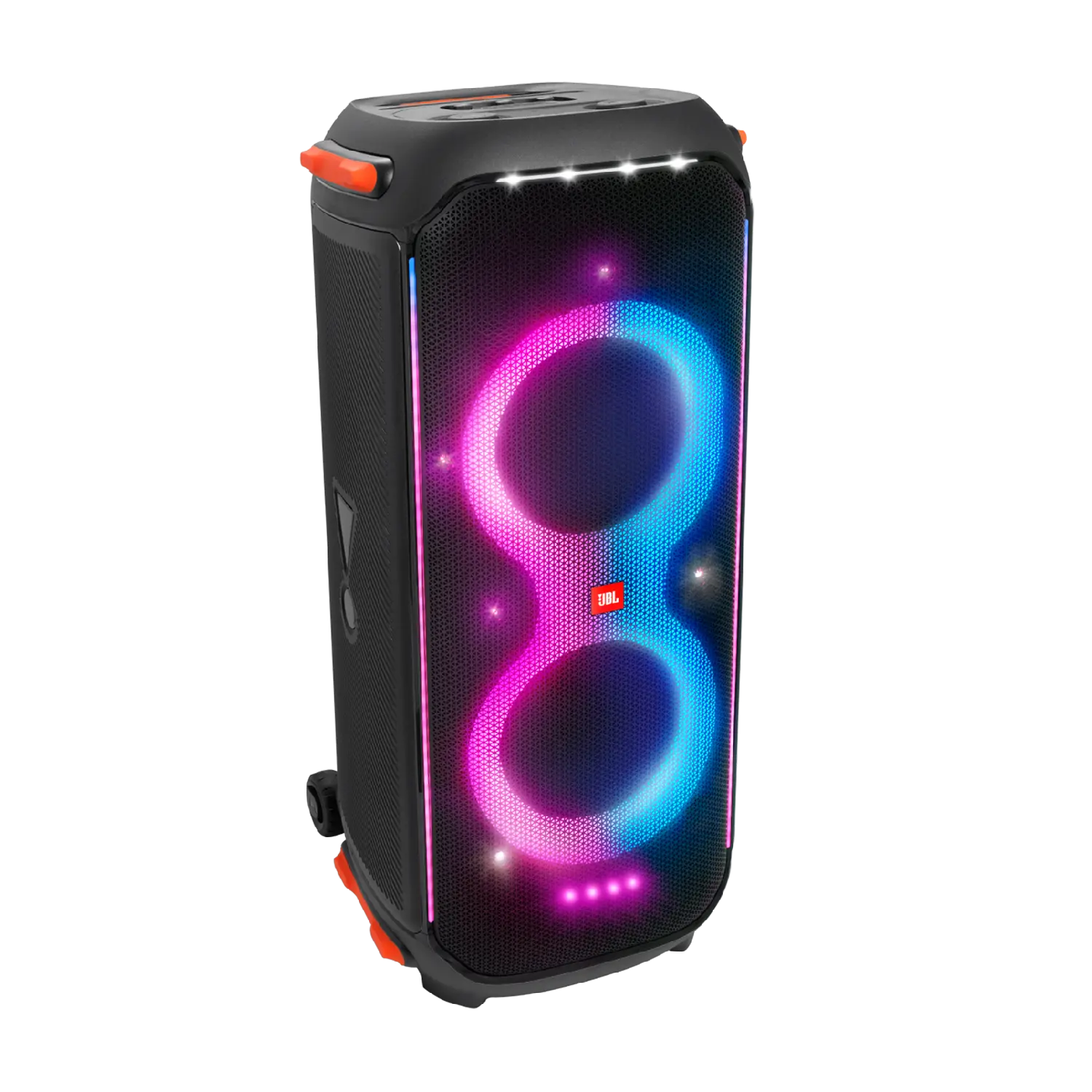 JBL Partybox 710, Party speaker with 800W RMS powerful sound, built-in lights and splashproof design. JBL Partybox 710, Party speaker with 800W RMS powerful sound, built-in lights and splashproof design.
