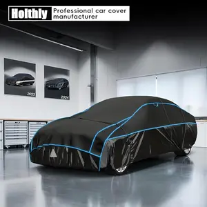 Hail Protector Car Cover Multi-Layered EVA - Anti Hail Waterproof for Sedan SUV Jeep (Fit 178"-218" A3/A4/A5/A6) with Zipper & Straps - Great Father's Day Gift