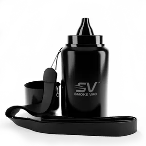 SmokeVac(TM) Portable Personal Air Filter – No Smell, Discreet Odor Eliminator for Car, Apartment, Travel & Shared Spaces  (BlacK)