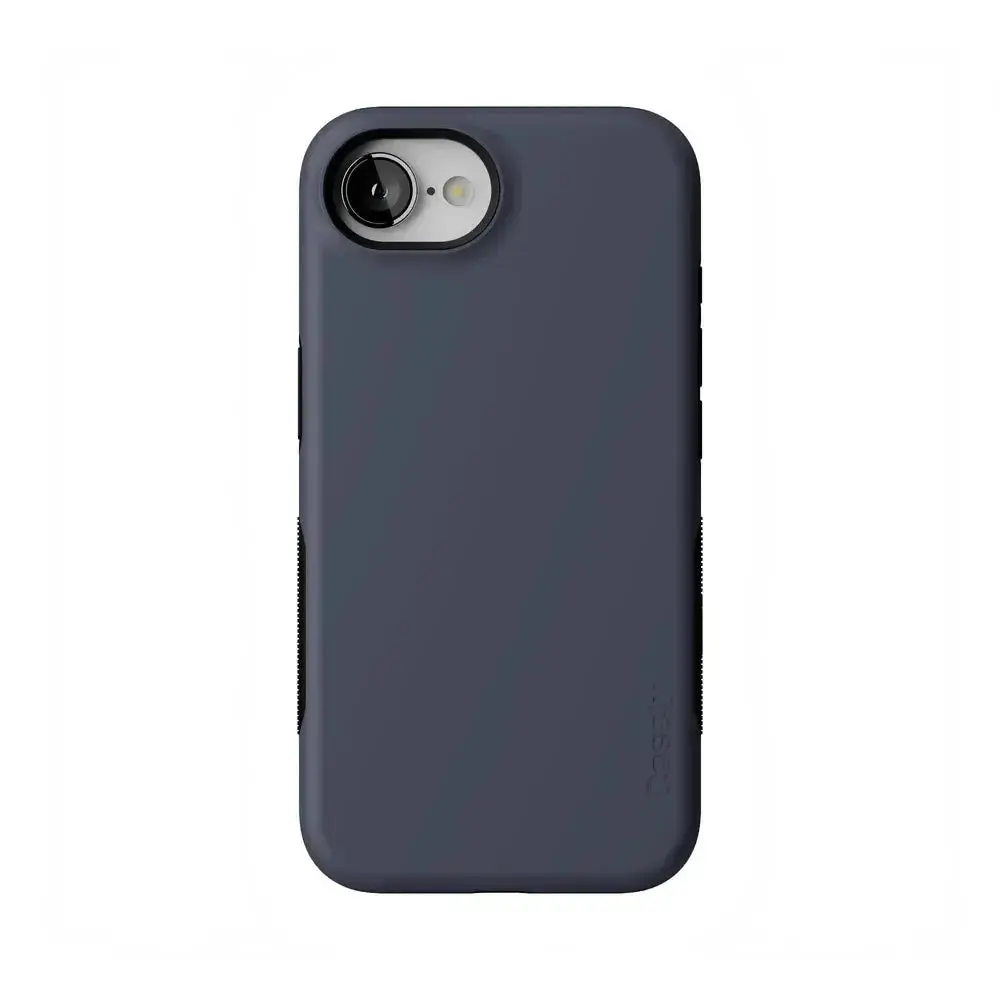 Casely iPhone 16e Case | The Boyfriend Collection | Slate Blue | Bold Protective Design | Compatible with MagSafe