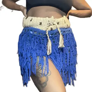 Crochet Fringe Skirt