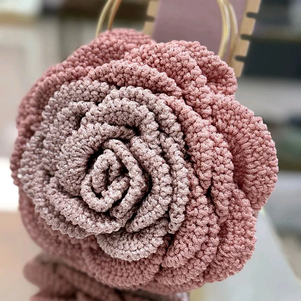 The Handmade Rose Bag Purse For Her Handmade Gift Unique finds of Artisan Markets