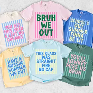 Last Day of School Teacher Shirt, Comfort Colors Teacher Summer Shirts, Teacher Team Shirt, Matching Teacher Tees, End of Year Teacher Gift