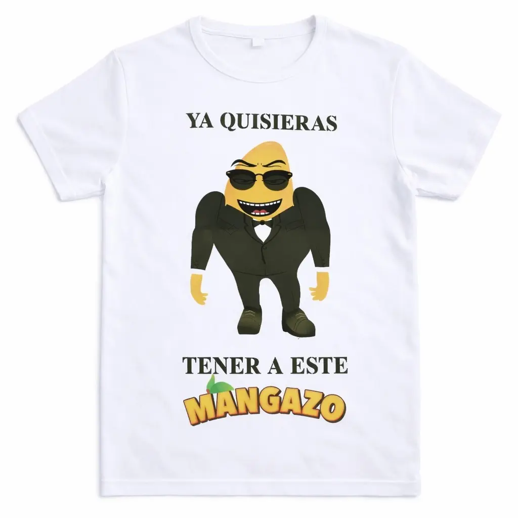 Funny Spanish Mango Shirt “Tener a Este Mangazo” Graphic Tee | Latino Humor T-Shirt | Unisex Meme Shirt Gift