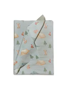 Camping Designer Tissue Paper For Gift Bags