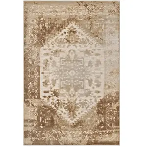 Modway Rosina Distressed Persian Vintage Medallion  Area Rug