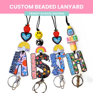 Signature Series: Trendy School Supplies- Custom Teacher Lanyard