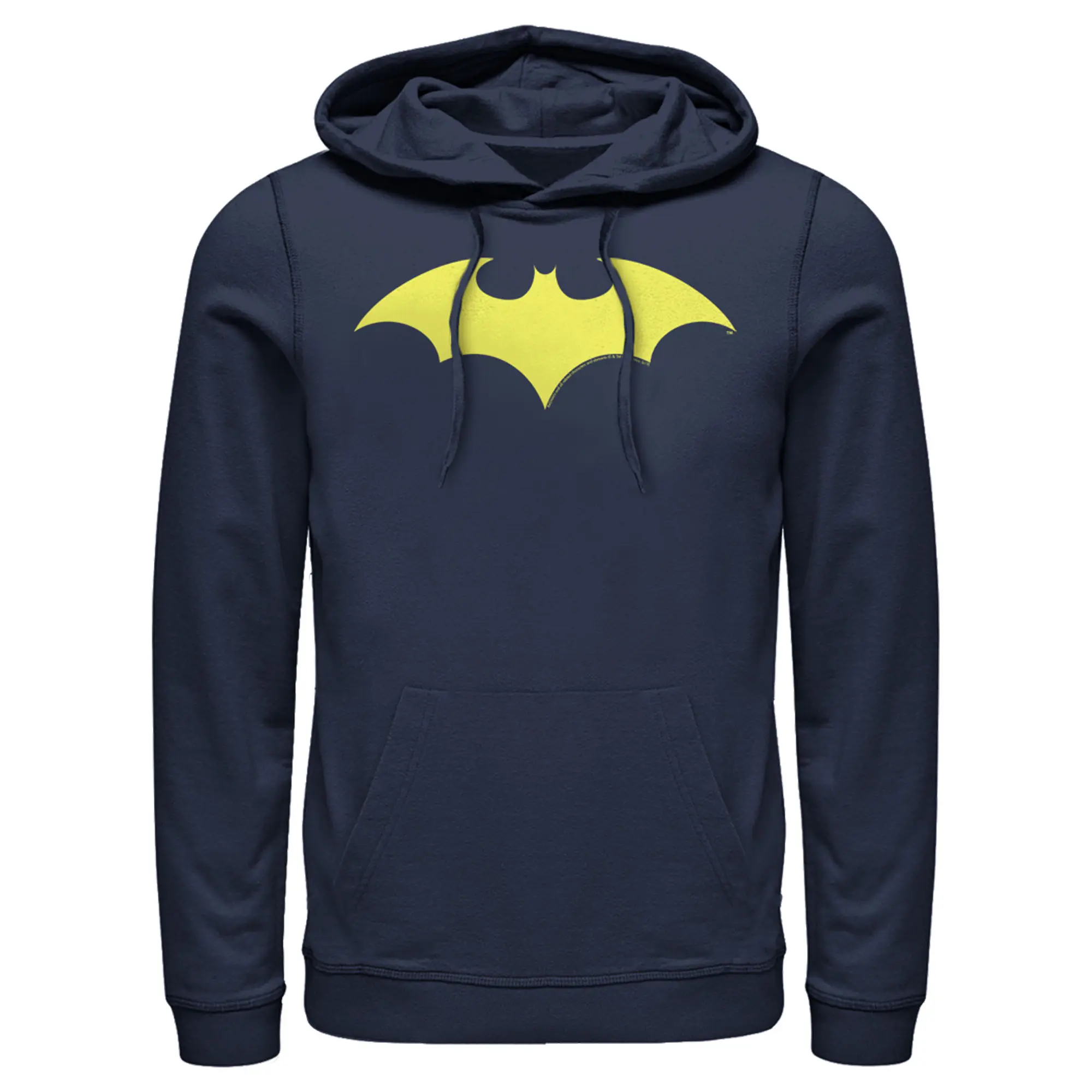 Men's Batman Winged Hero Symbol Pull Over Hoodie