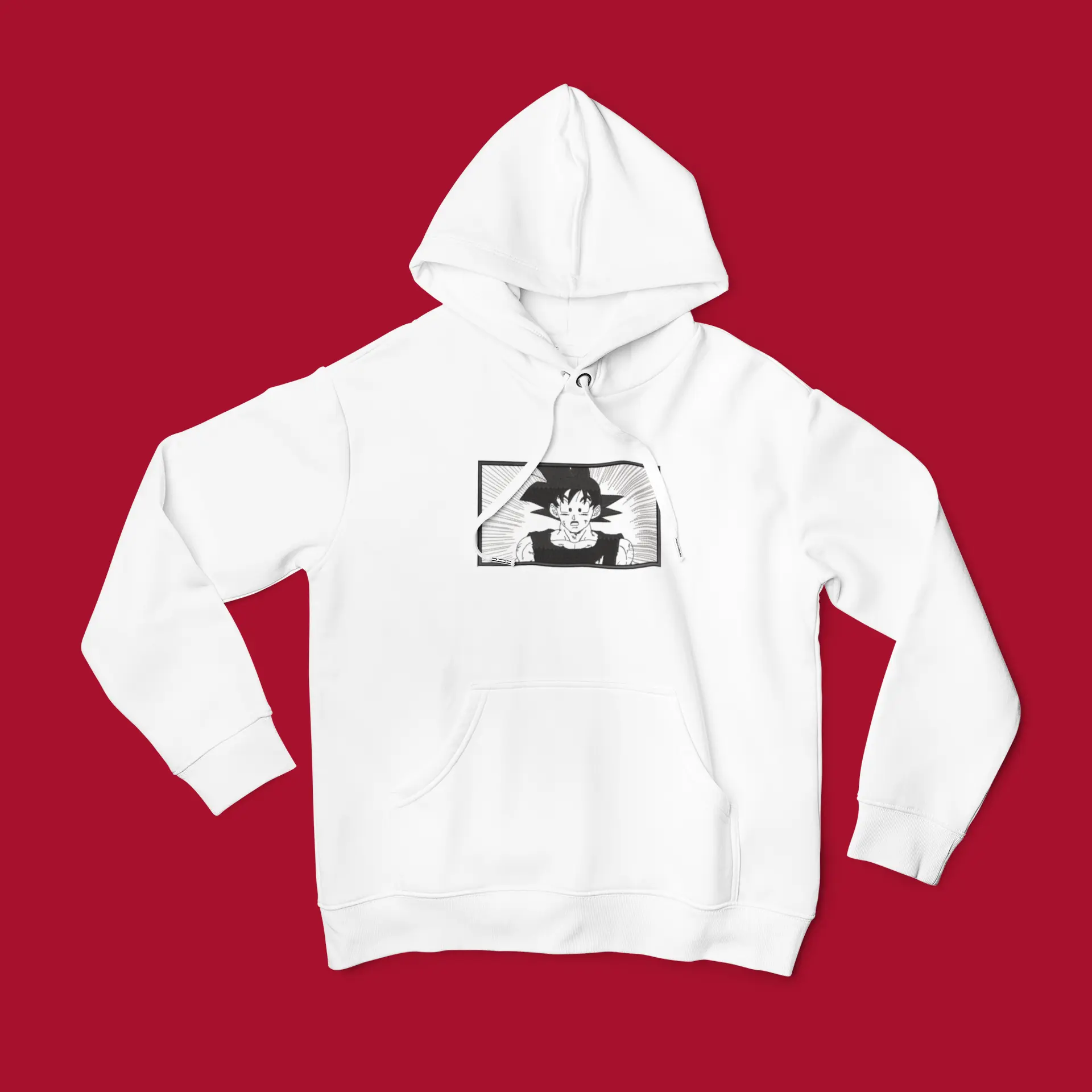 DBZ Embroidered Hoodie - Goku Hoodie - Anime