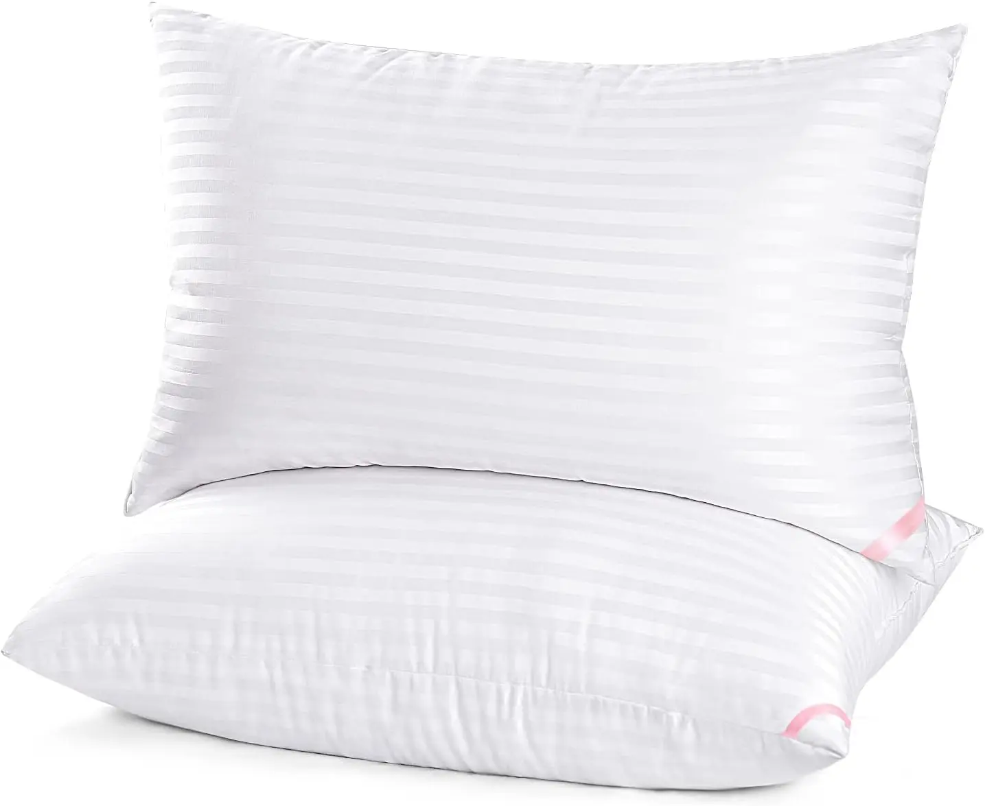 Hotel Collection Bed Pillows for Sleeping 2 Pack  SizePillows for Side and  Sleepers,Super Soft Down Alternative Microfiber Filled Pillows,20 x 30 Inches