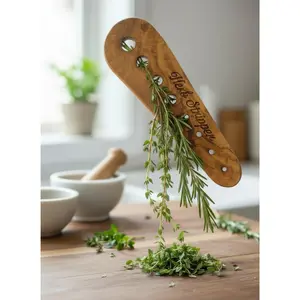 Olive Wood Herb Stripper